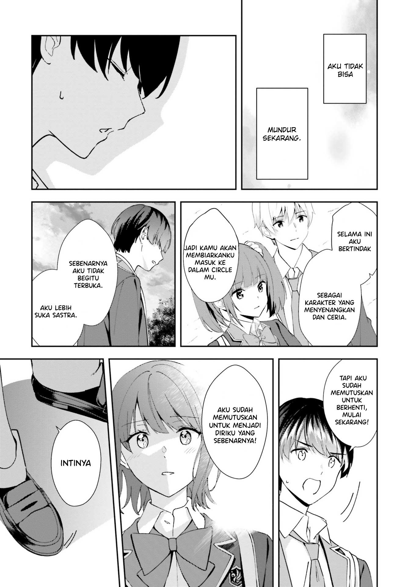 Sankaku no Kyori wa Kagirinai Zero Chapter 17 - halaman 16