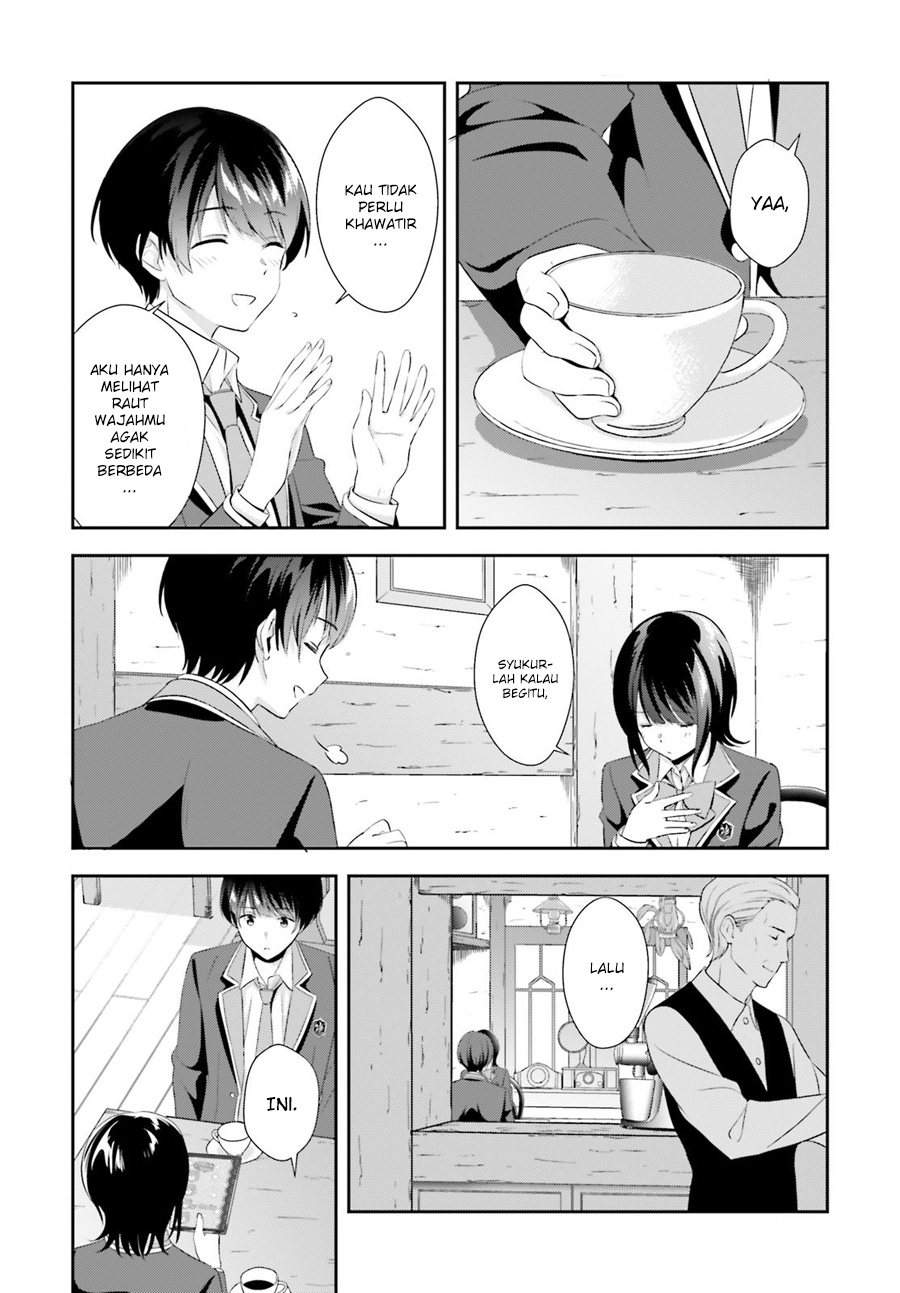Sankaku no Kyori wa Kagirinai Zero Chapter 4 - halaman 12