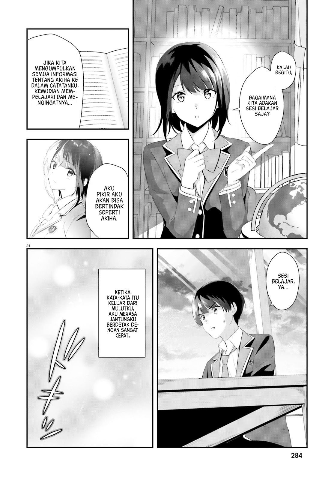 Sankaku no Kyori wa Kagirinai Zero Chapter 5 - halaman 22