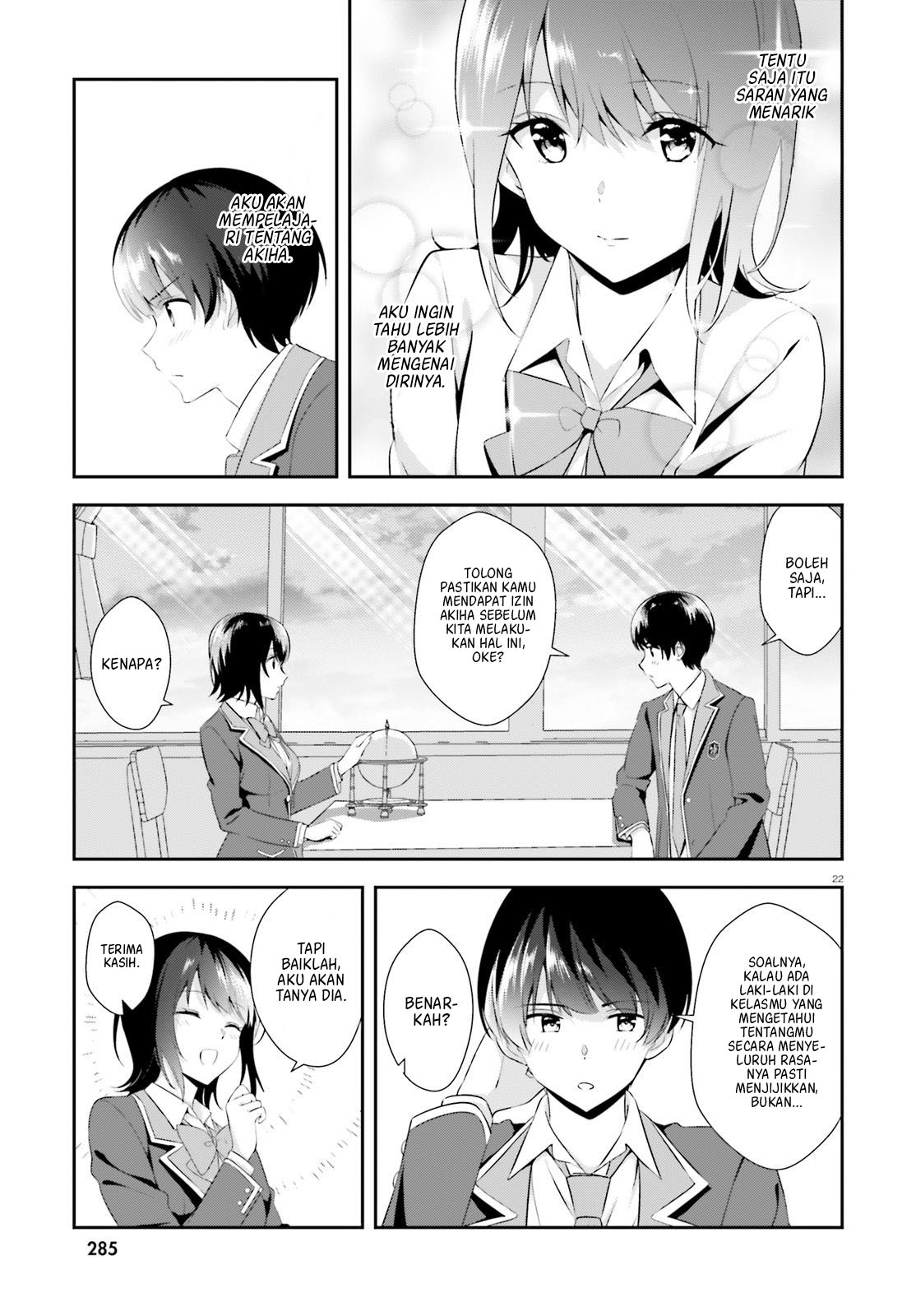 Sankaku no Kyori wa Kagirinai Zero Chapter 5 - halaman 23