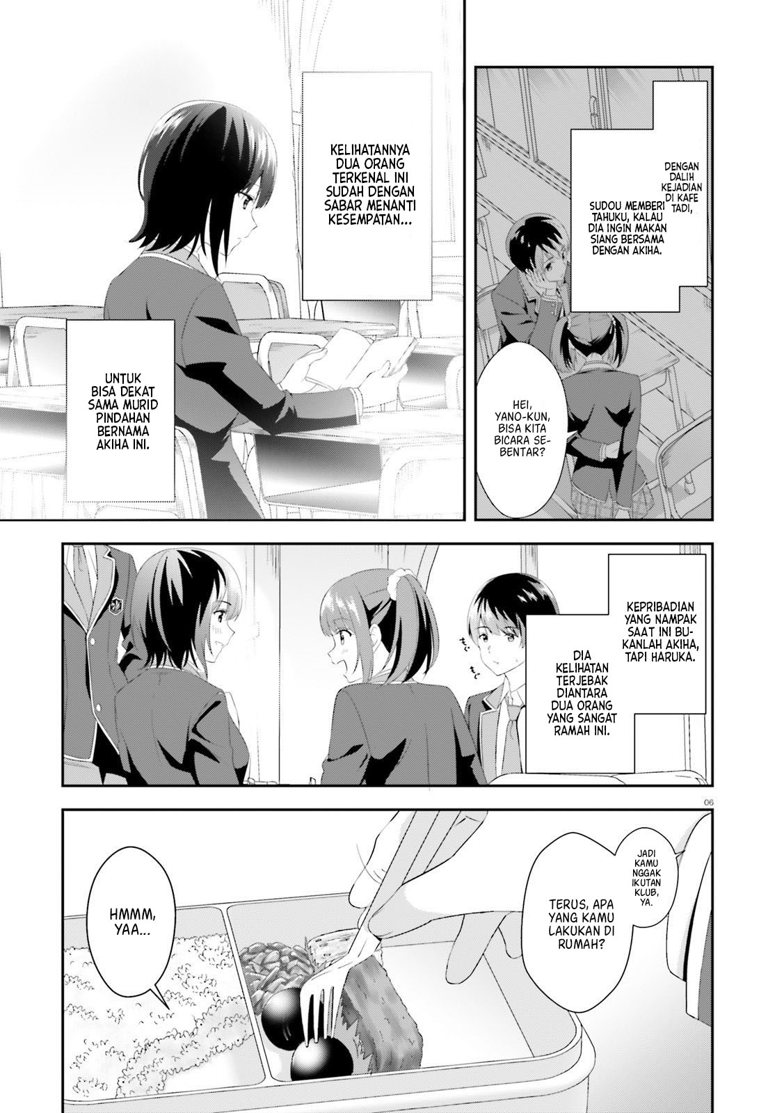 Sankaku no Kyori wa Kagirinai Zero Chapter 5 - halaman 7