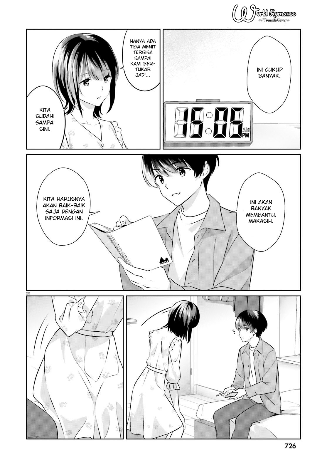 Sankaku no Kyori wa Kagirinai Zero Chapter 6 - halaman 20