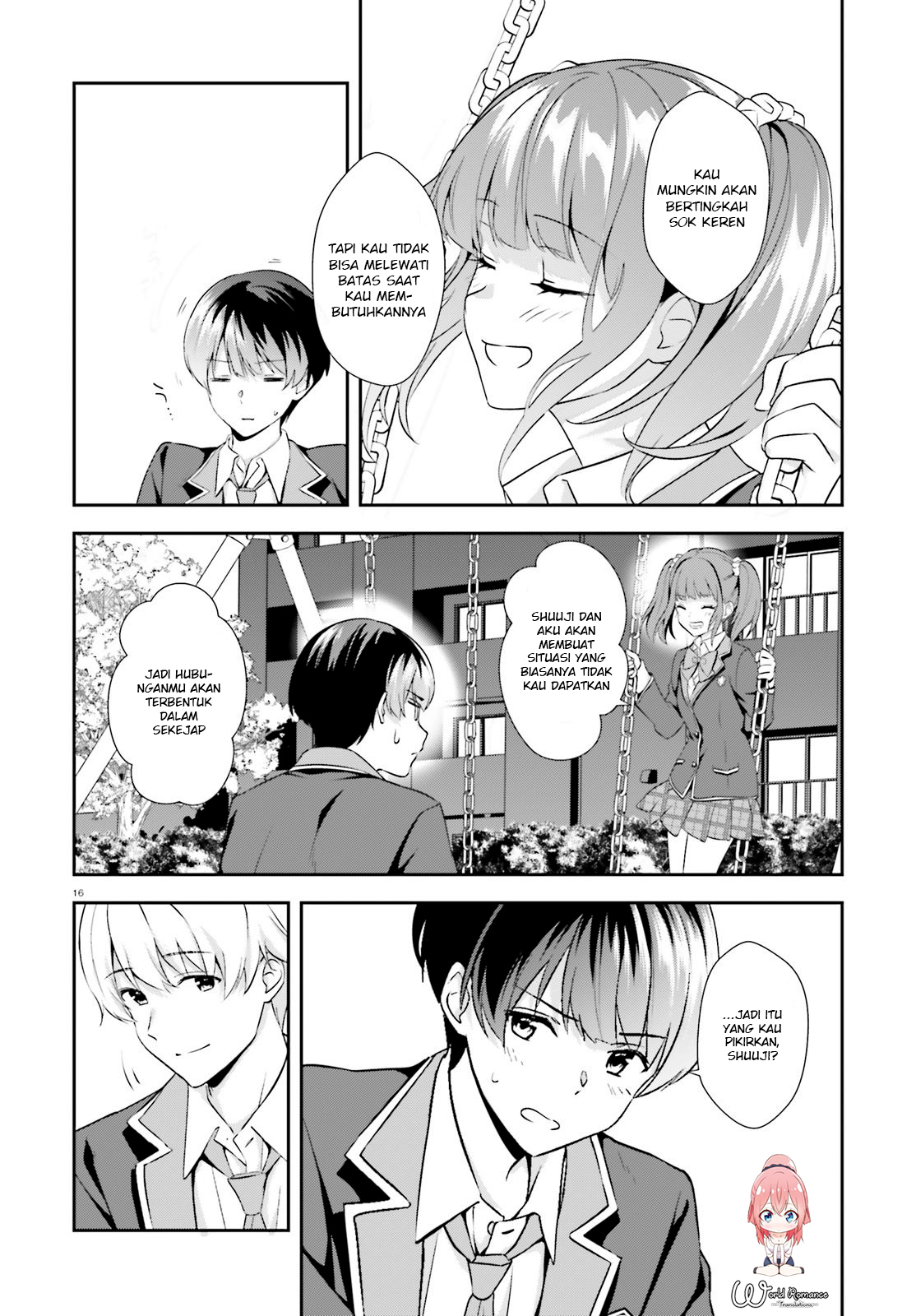 Sankaku no Kyori wa Kagirinai Zero Chapter 8 - halaman 18