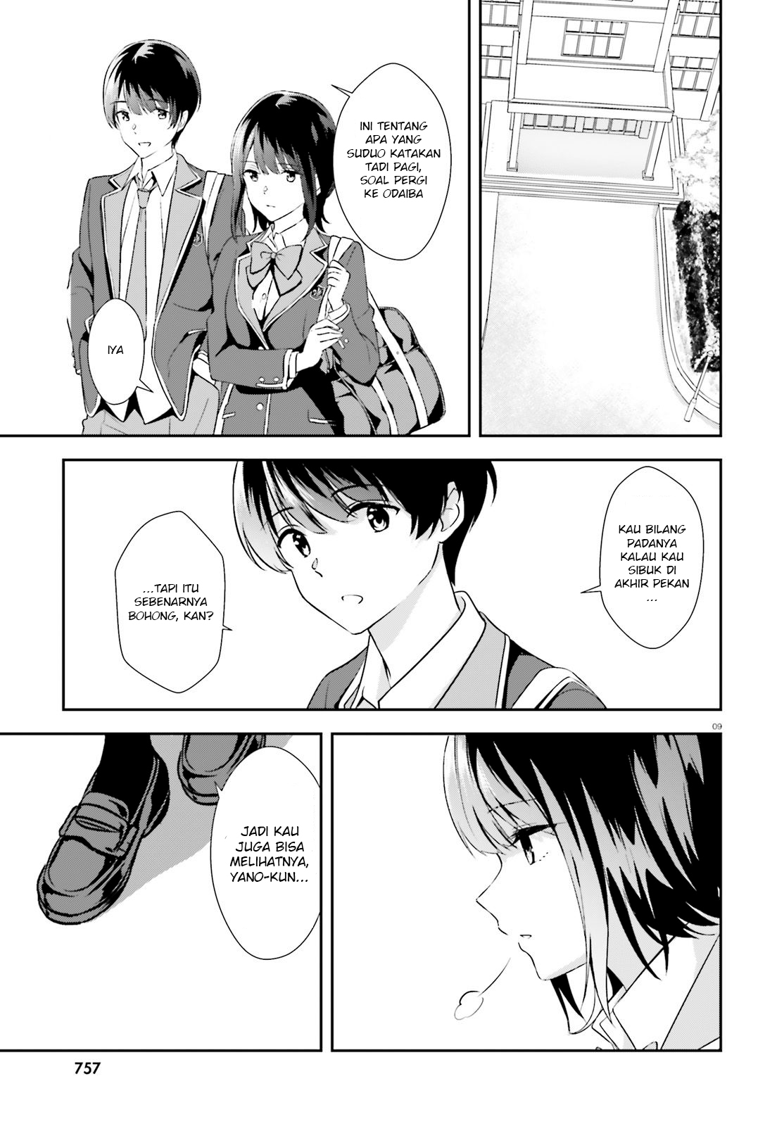 Sankaku no Kyori wa Kagirinai Zero Chapter 9 - halaman 11
