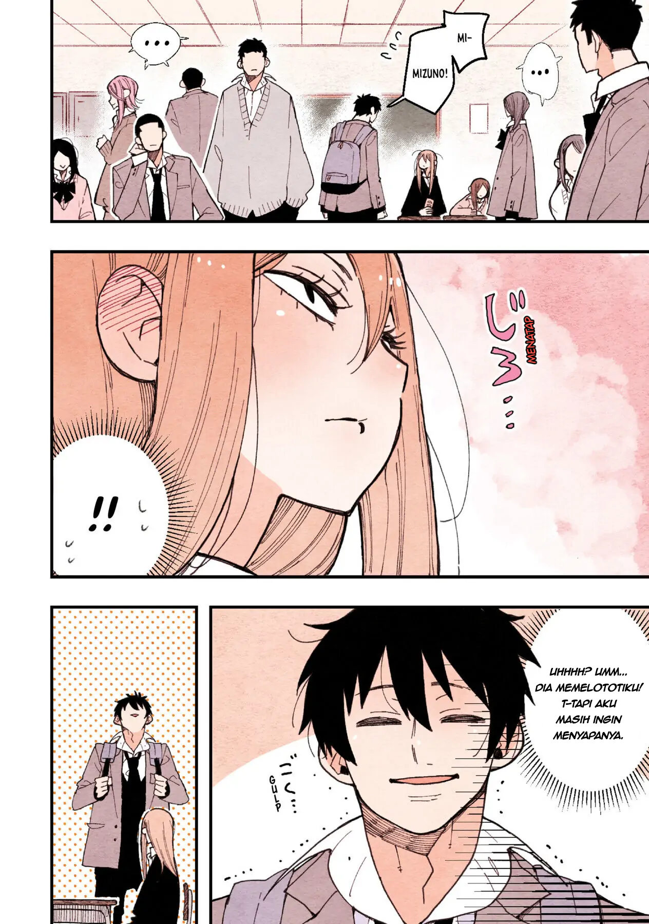 Sanpakugan-chan wa Tsutaetai. Chapter 10.5 - halaman 5