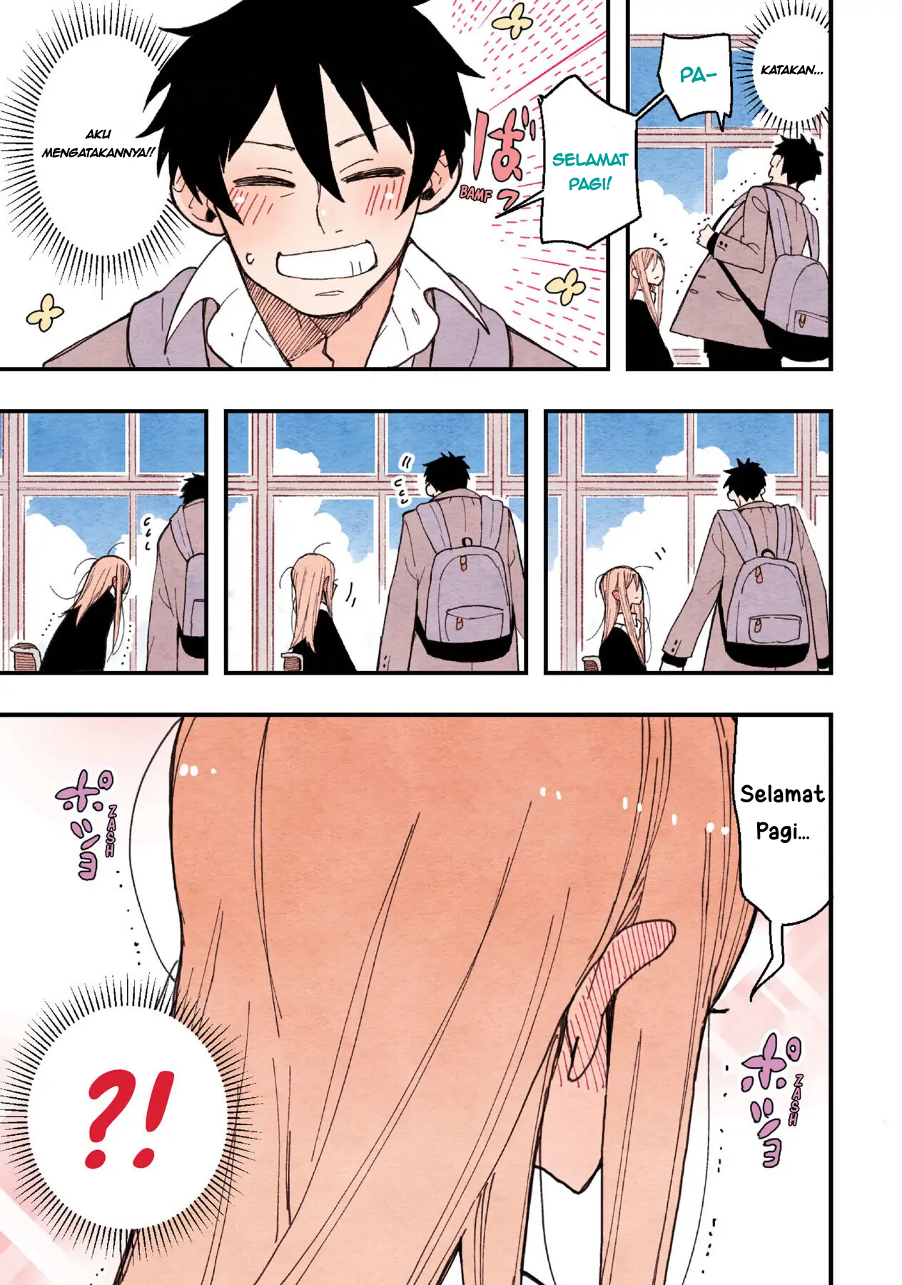 Sanpakugan-chan wa Tsutaetai. Chapter 10.5 - halaman 6