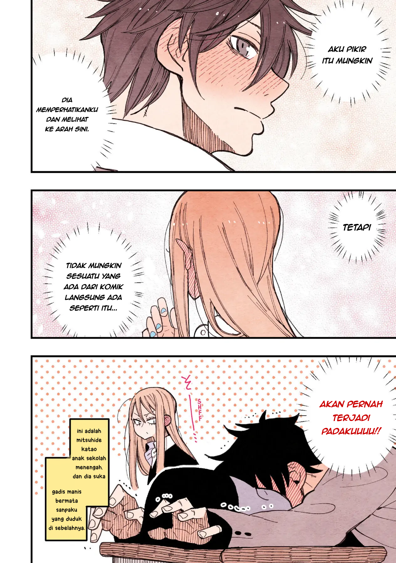 Sanpakugan-chan wa Tsutaetai. Chapter 10.5 - halaman 9