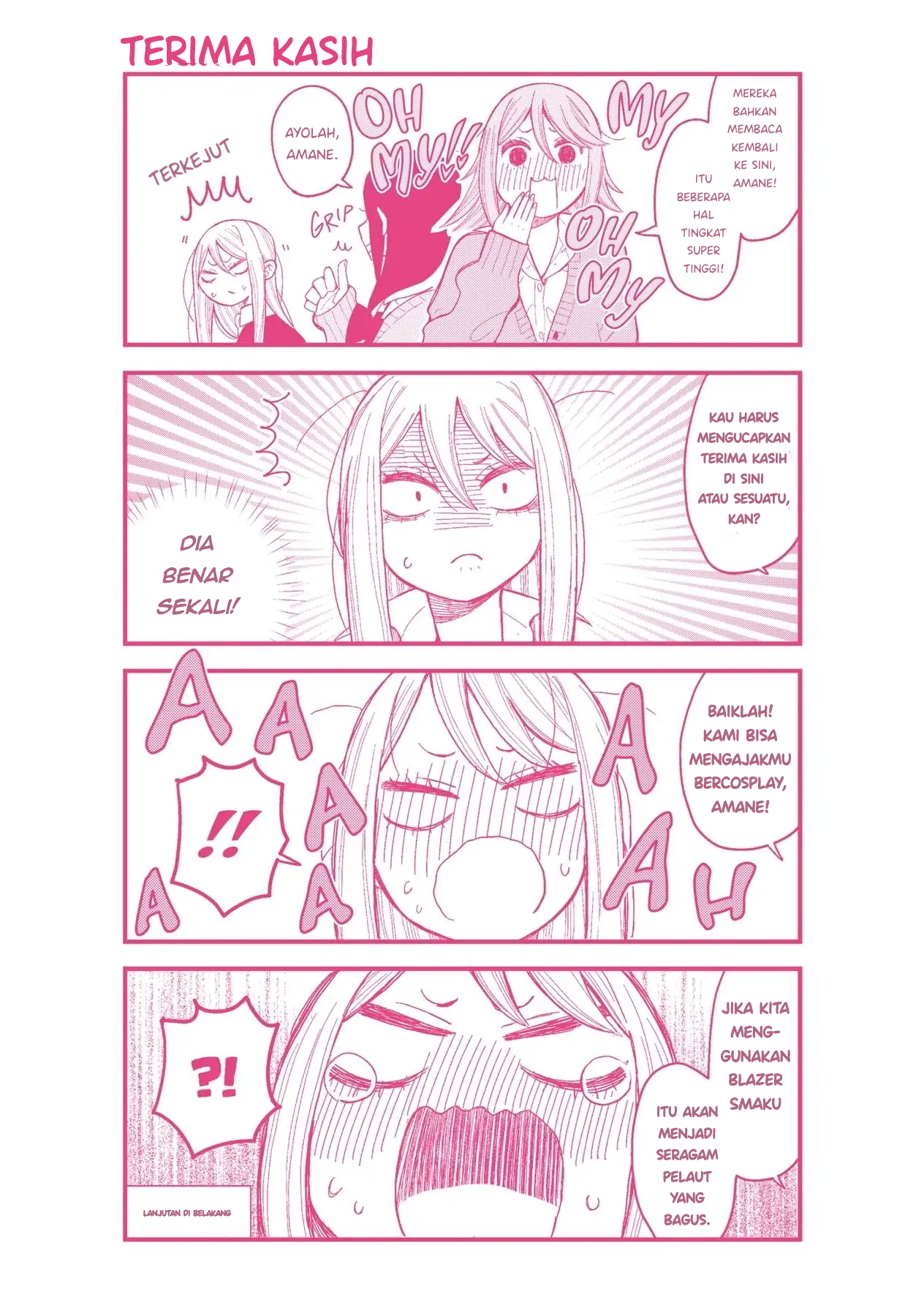 Sanpakugan-chan wa Tsutaetai. Chapter 10.6 - halaman 14