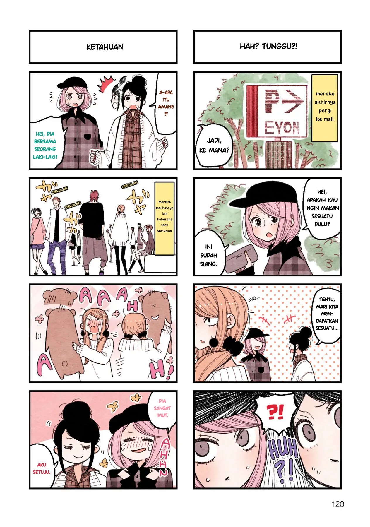 Sanpakugan-chan wa Tsutaetai. Chapter 10.6 - halaman 4