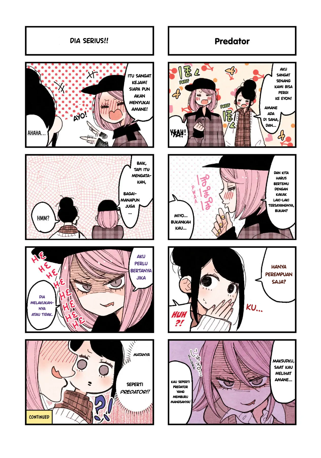 Sanpakugan-chan wa Tsutaetai. Chapter 10.6 - halaman 9