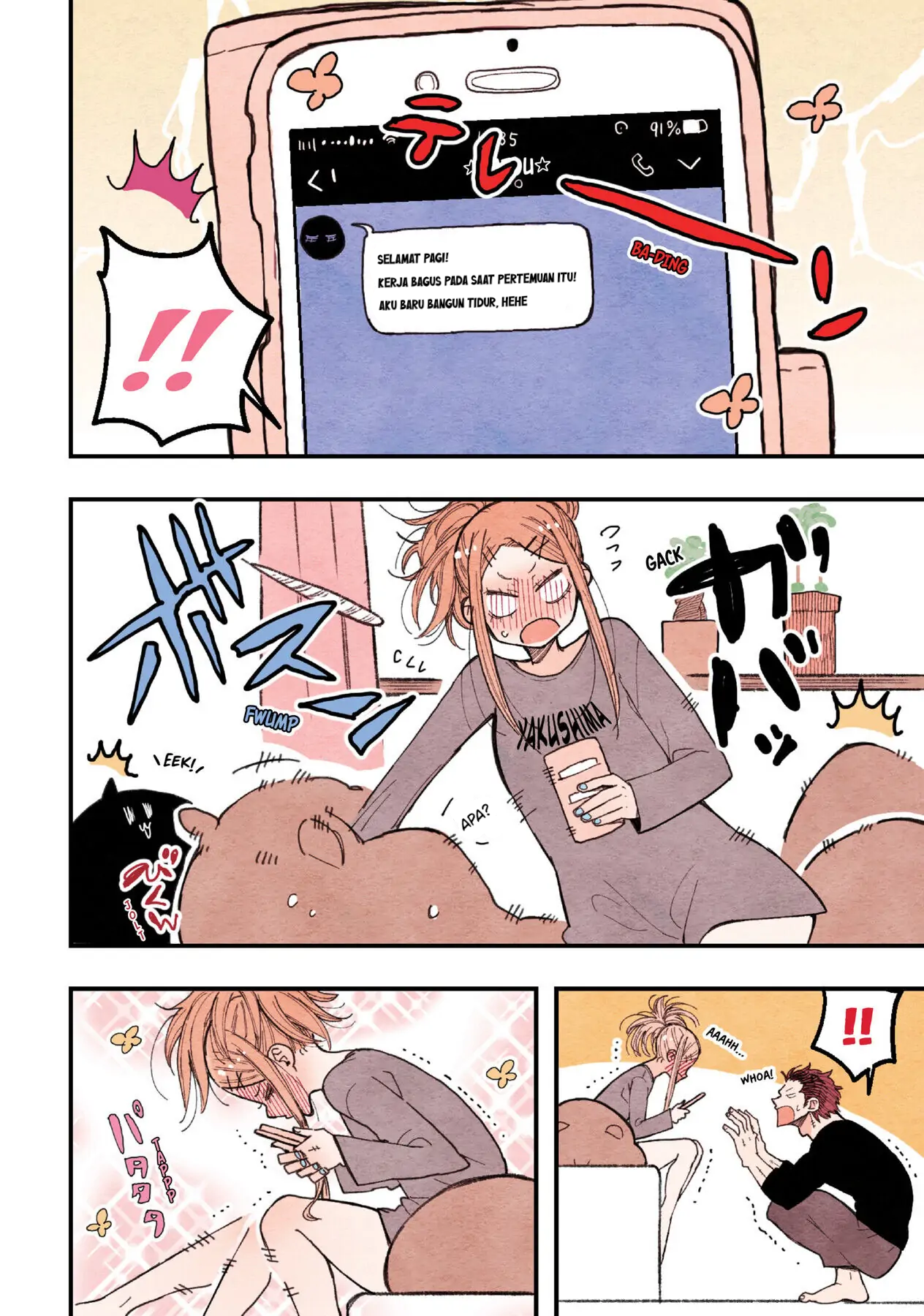 Sanpakugan-chan wa Tsutaetai. Chapter 10 - halaman 7