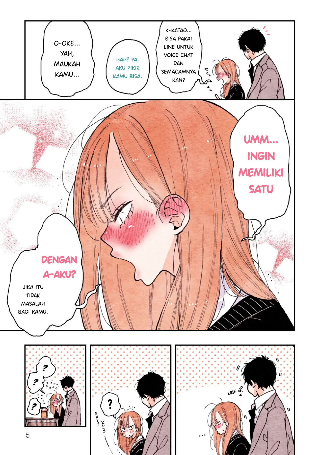 Sanpakugan-chan wa Tsutaetai. Chapter 11 - halaman 7