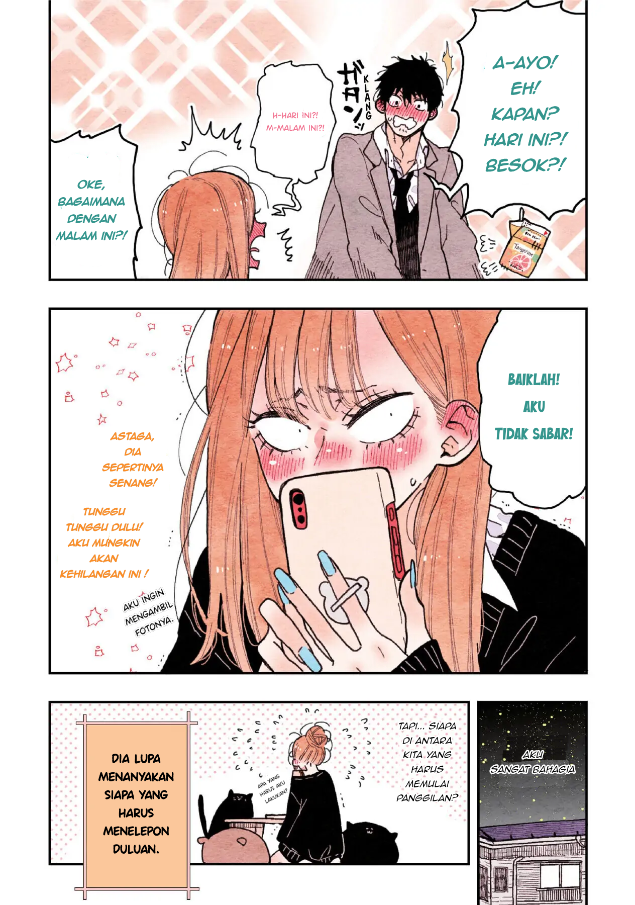 Sanpakugan-chan wa Tsutaetai. Chapter 11 - halaman 8
