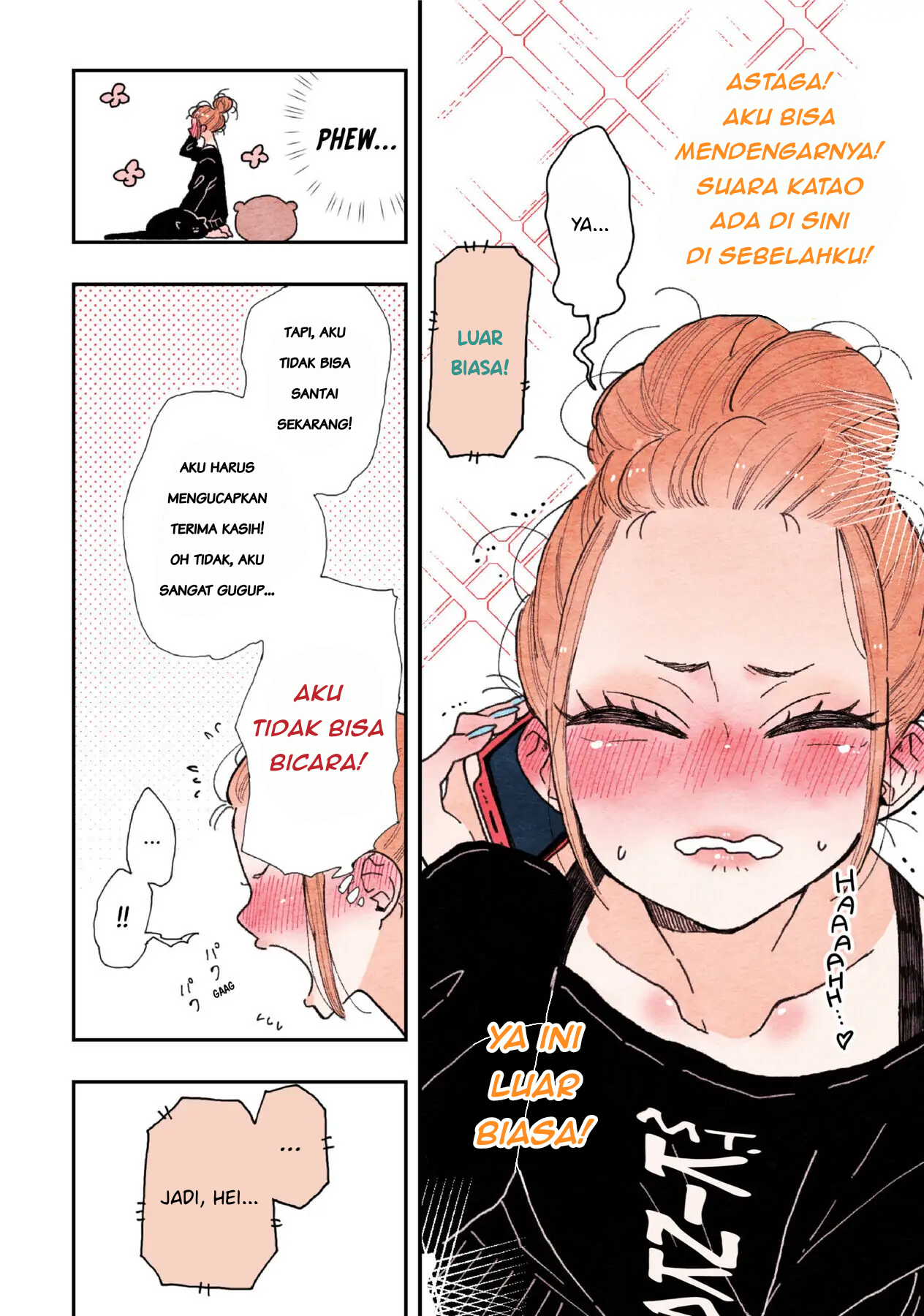 Sanpakugan-chan wa Tsutaetai. Chapter 12 - halaman 3