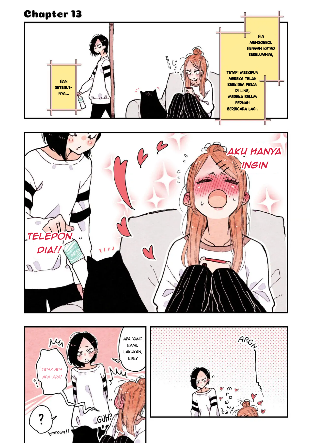 Sanpakugan-chan wa Tsutaetai. Chapter 13 - halaman 2