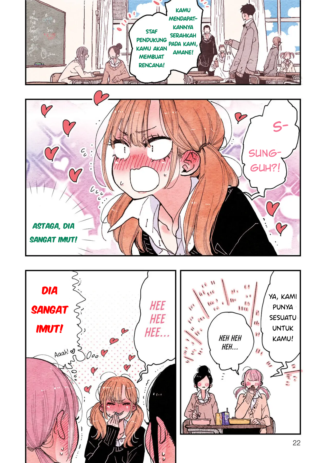 Sanpakugan-chan wa Tsutaetai. Chapter 14 - halaman 3