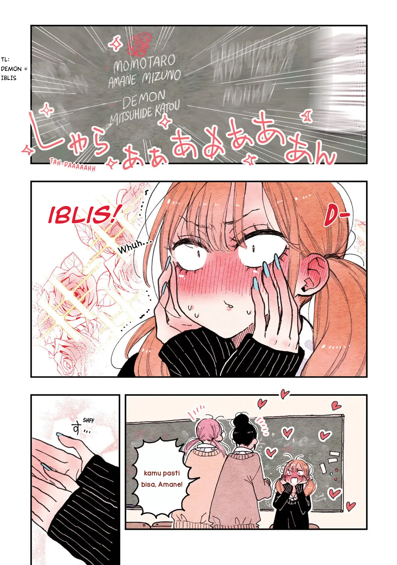 Sanpakugan-chan wa Tsutaetai. Chapter 15 - halaman 4