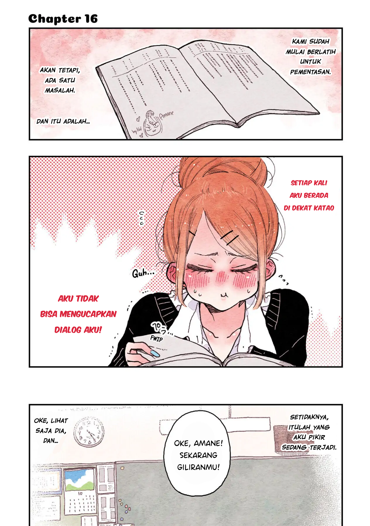 Sanpakugan-chan wa Tsutaetai. Chapter 16 - halaman 2