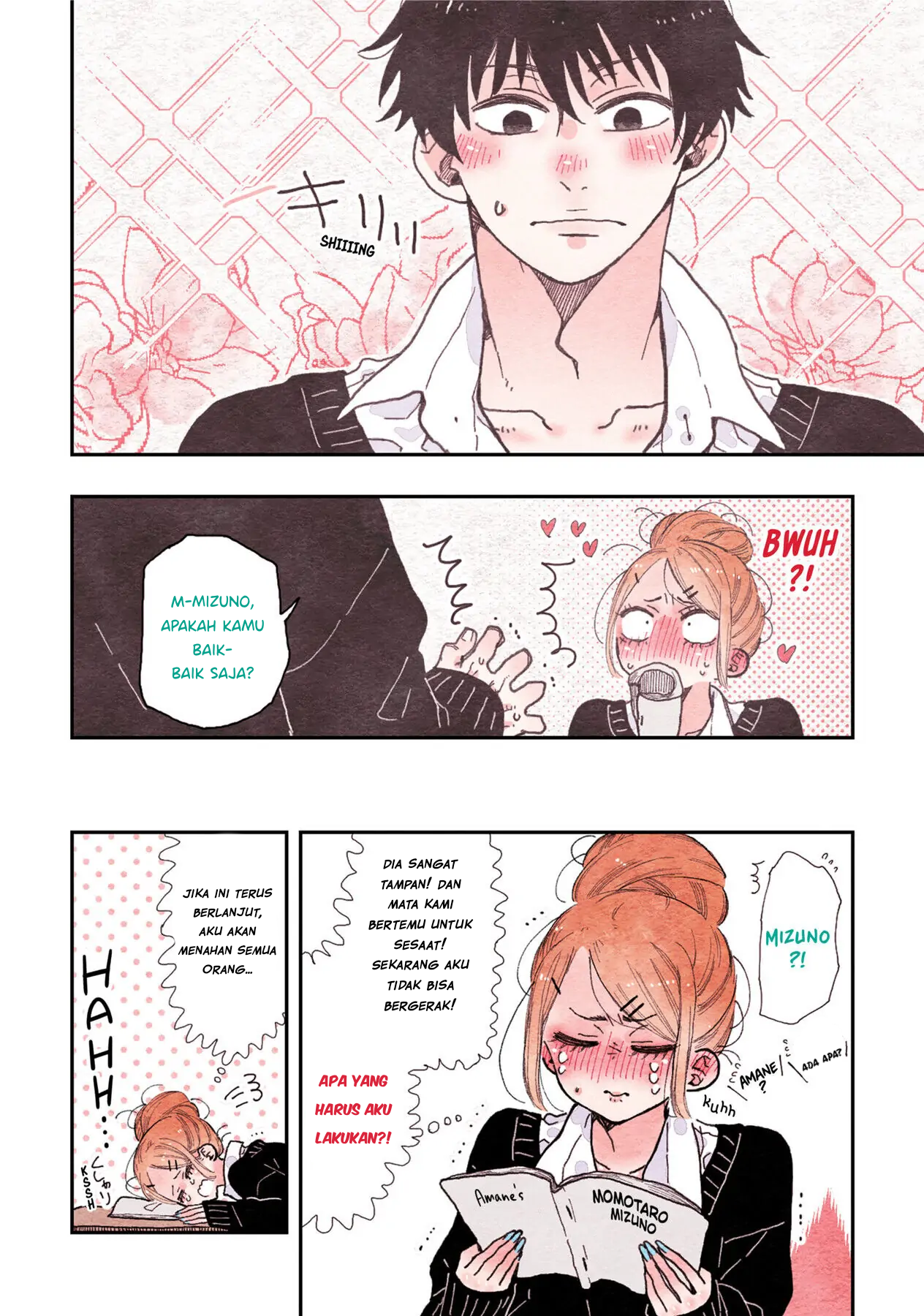 Sanpakugan-chan wa Tsutaetai. Chapter 16 - halaman 3