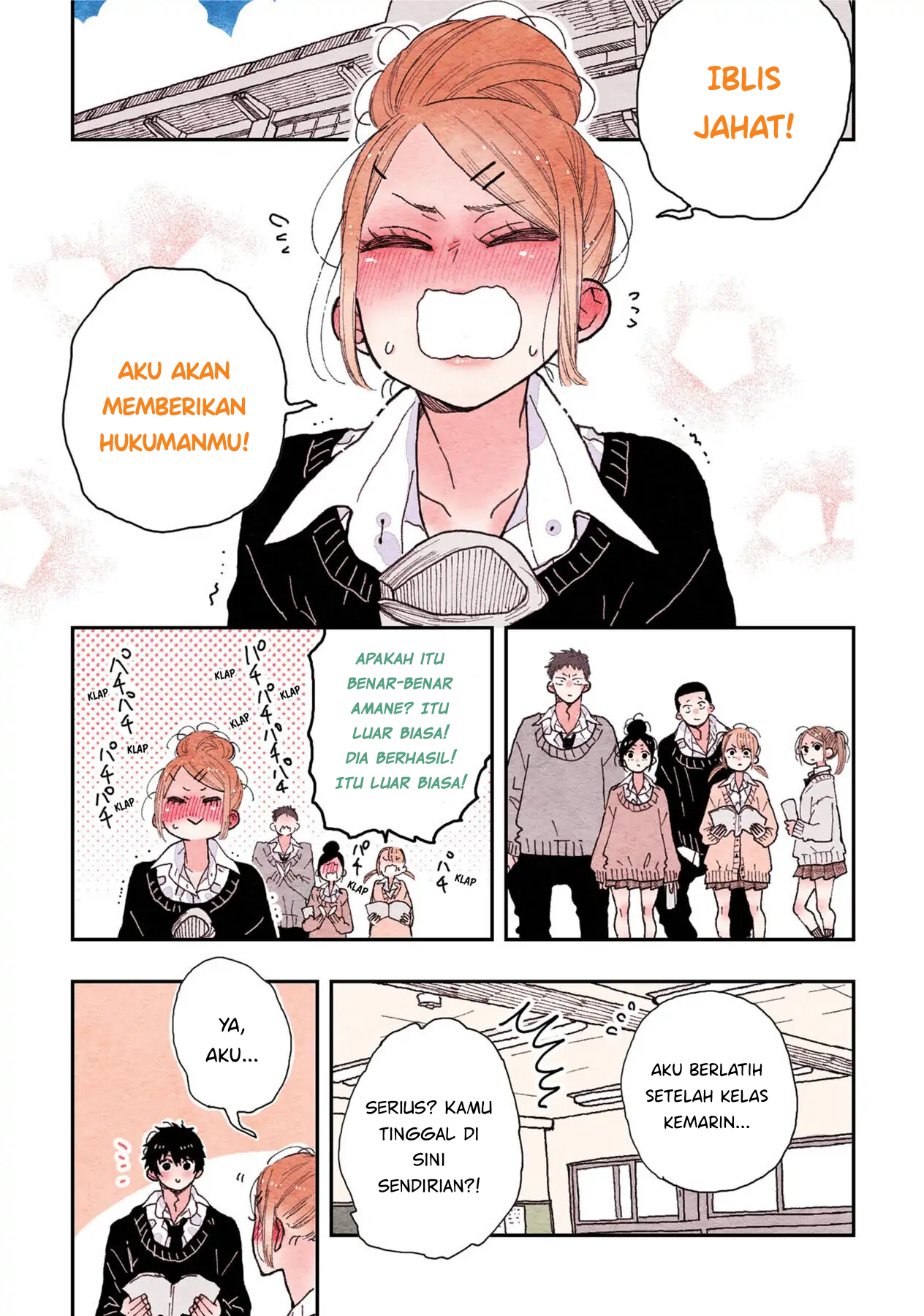 Sanpakugan-chan wa Tsutaetai. Chapter 16 - halaman 9