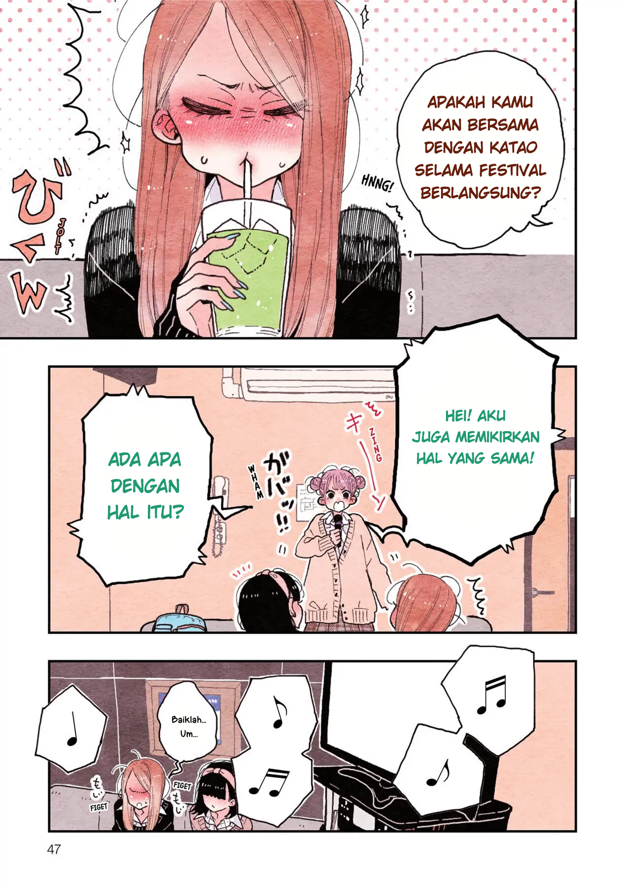 Sanpakugan-chan wa Tsutaetai. Chapter 17 - halaman 4