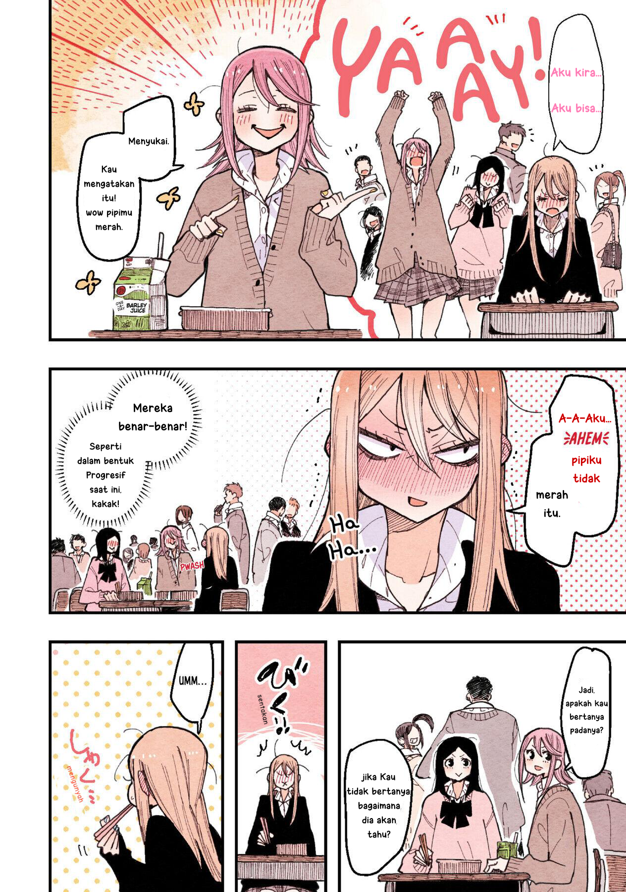 Sanpakugan-chan wa Tsutaetai. Chapter 7 - halaman 5