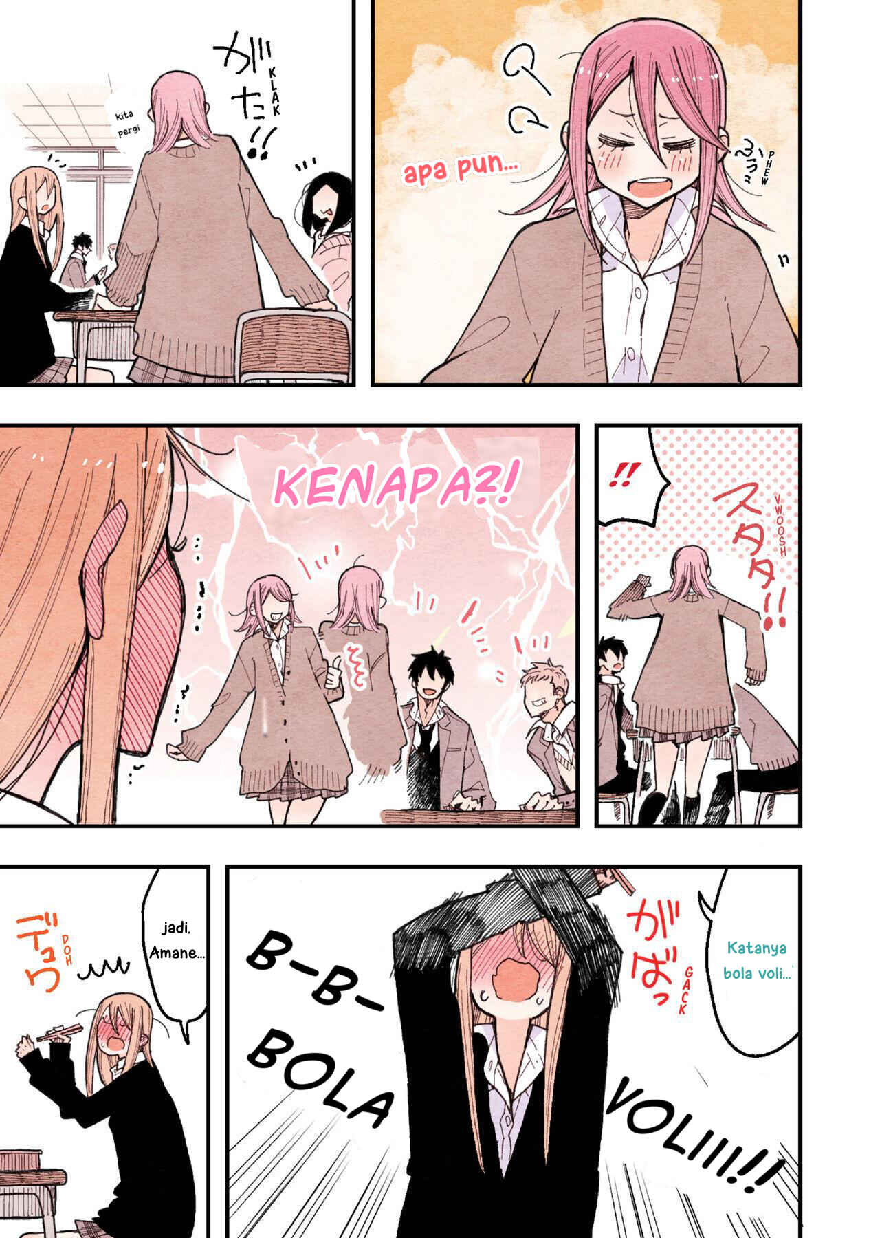 Sanpakugan-chan wa Tsutaetai. Chapter 7 - halaman 6