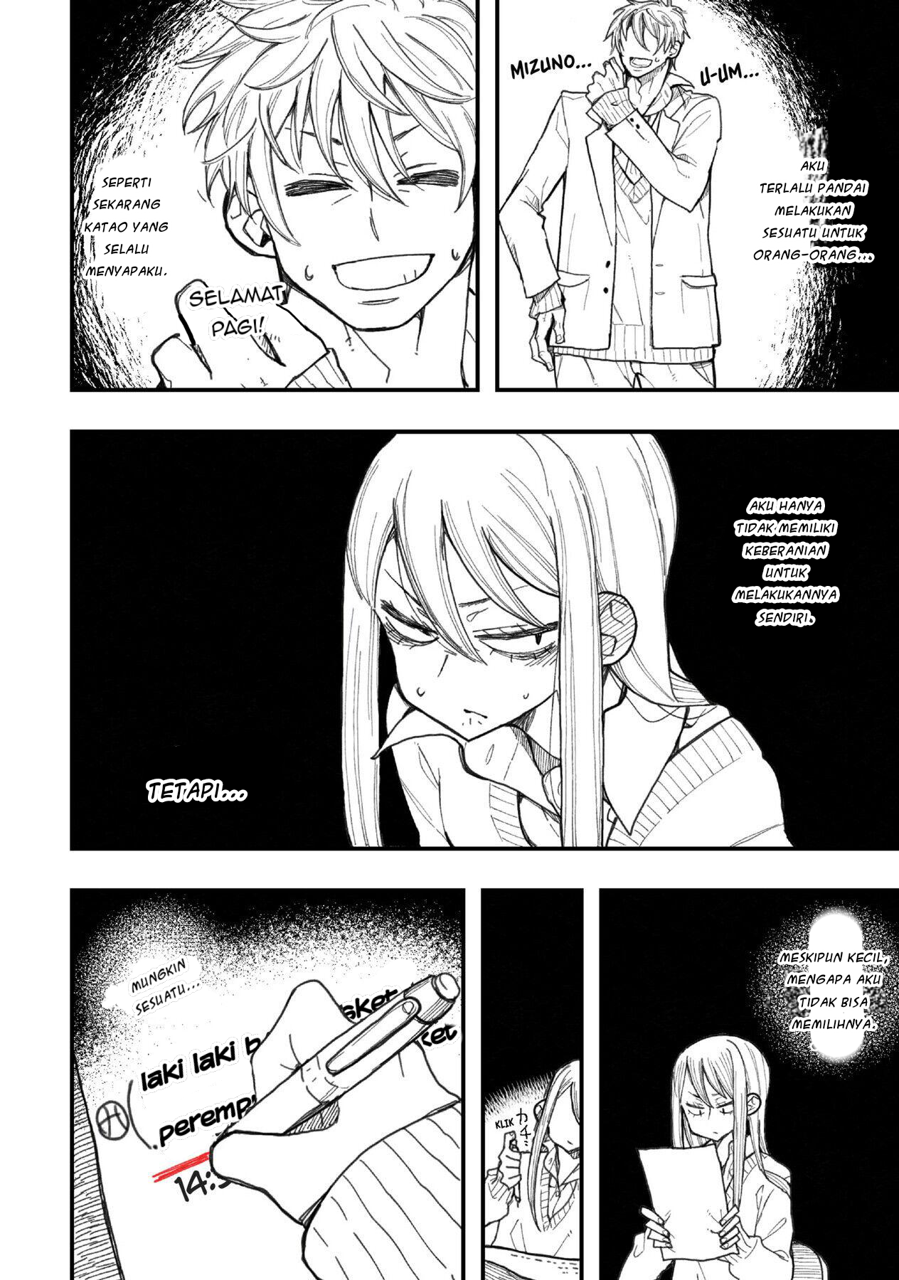 Sanpakugan-chan wa Tsutaetai. Chapter 7 - halaman 9