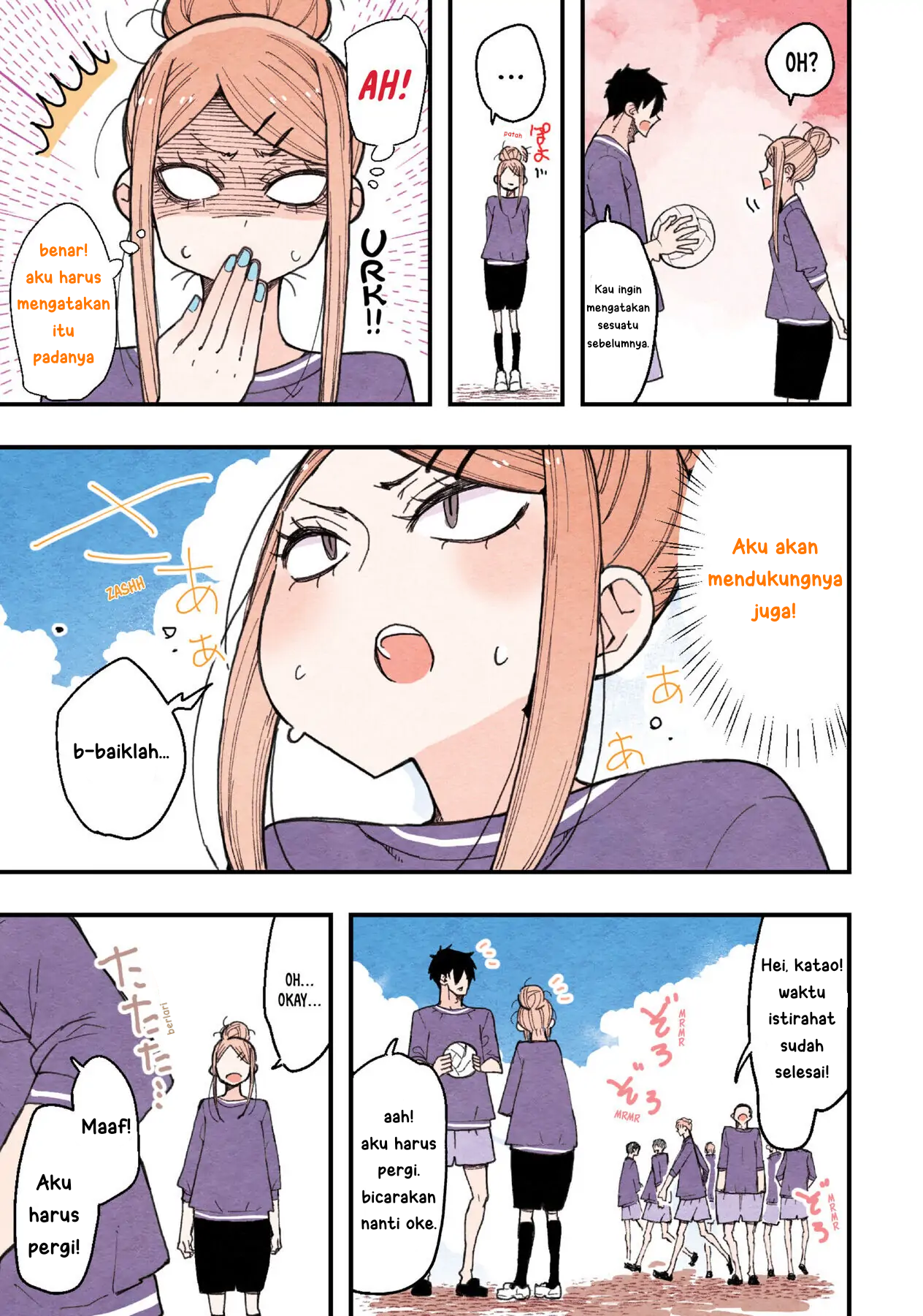 Sanpakugan-chan wa Tsutaetai. Chapter 8 - halaman 10