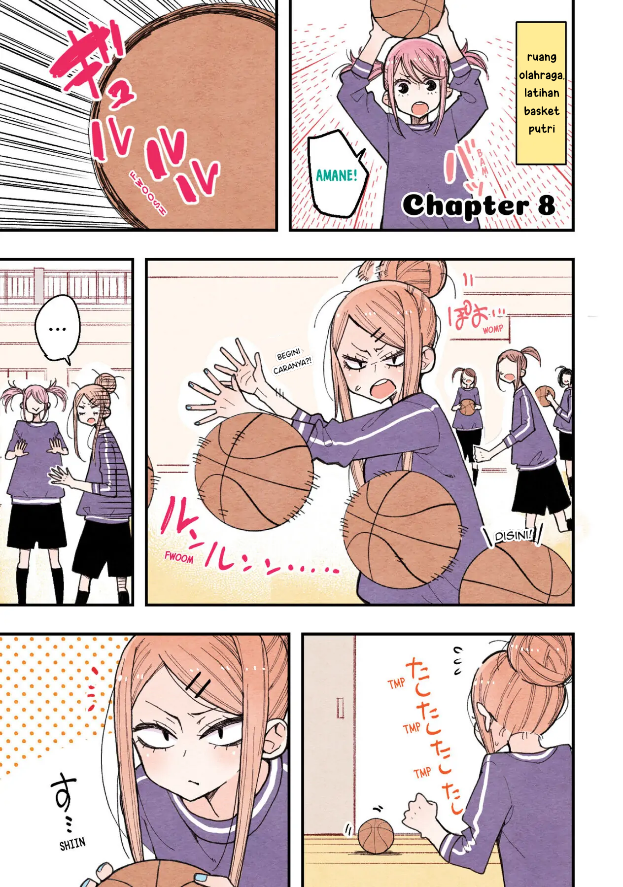 Sanpakugan-chan wa Tsutaetai. Chapter 8 - halaman 2
