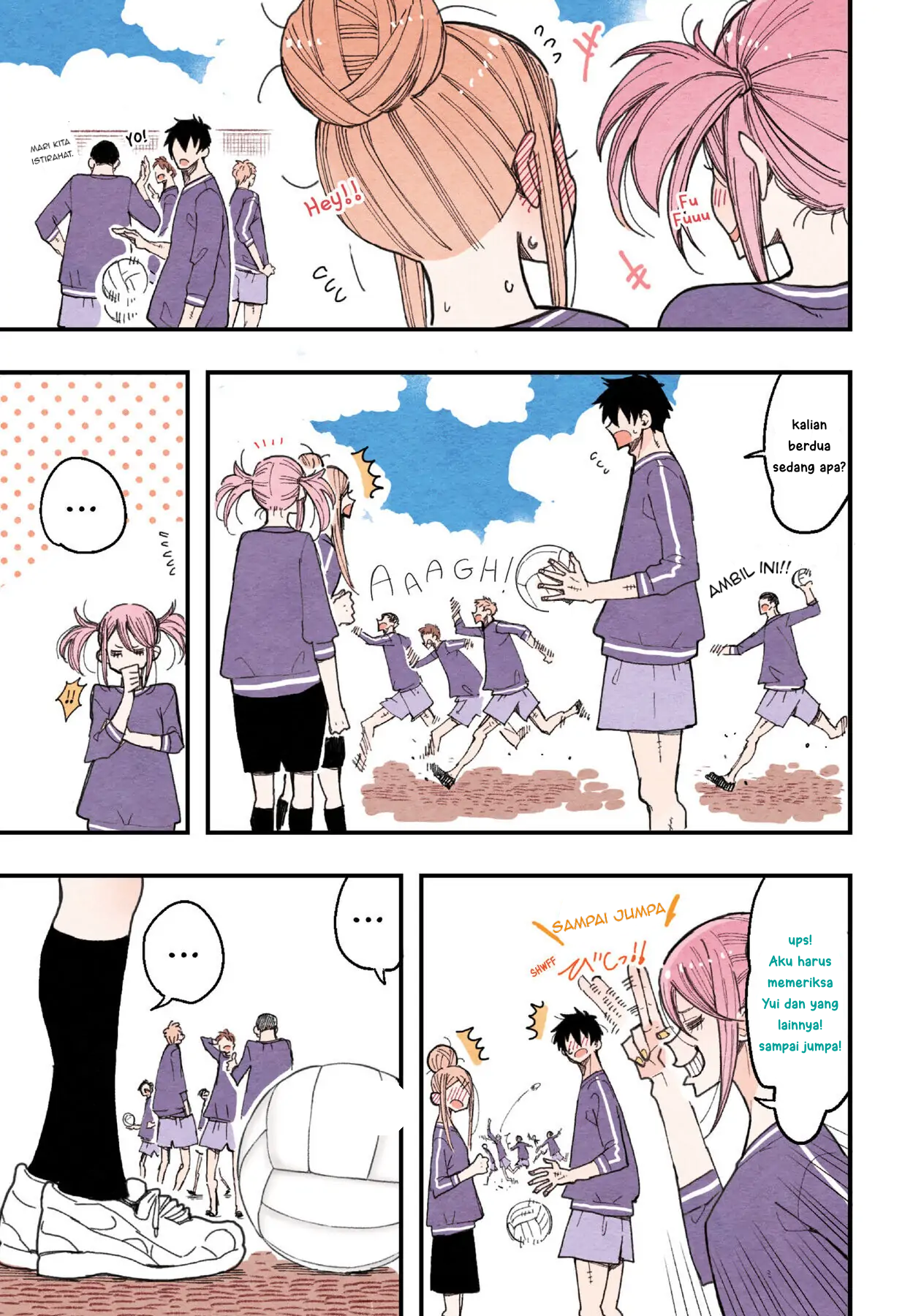 Sanpakugan-chan wa Tsutaetai. Chapter 8 - halaman 6