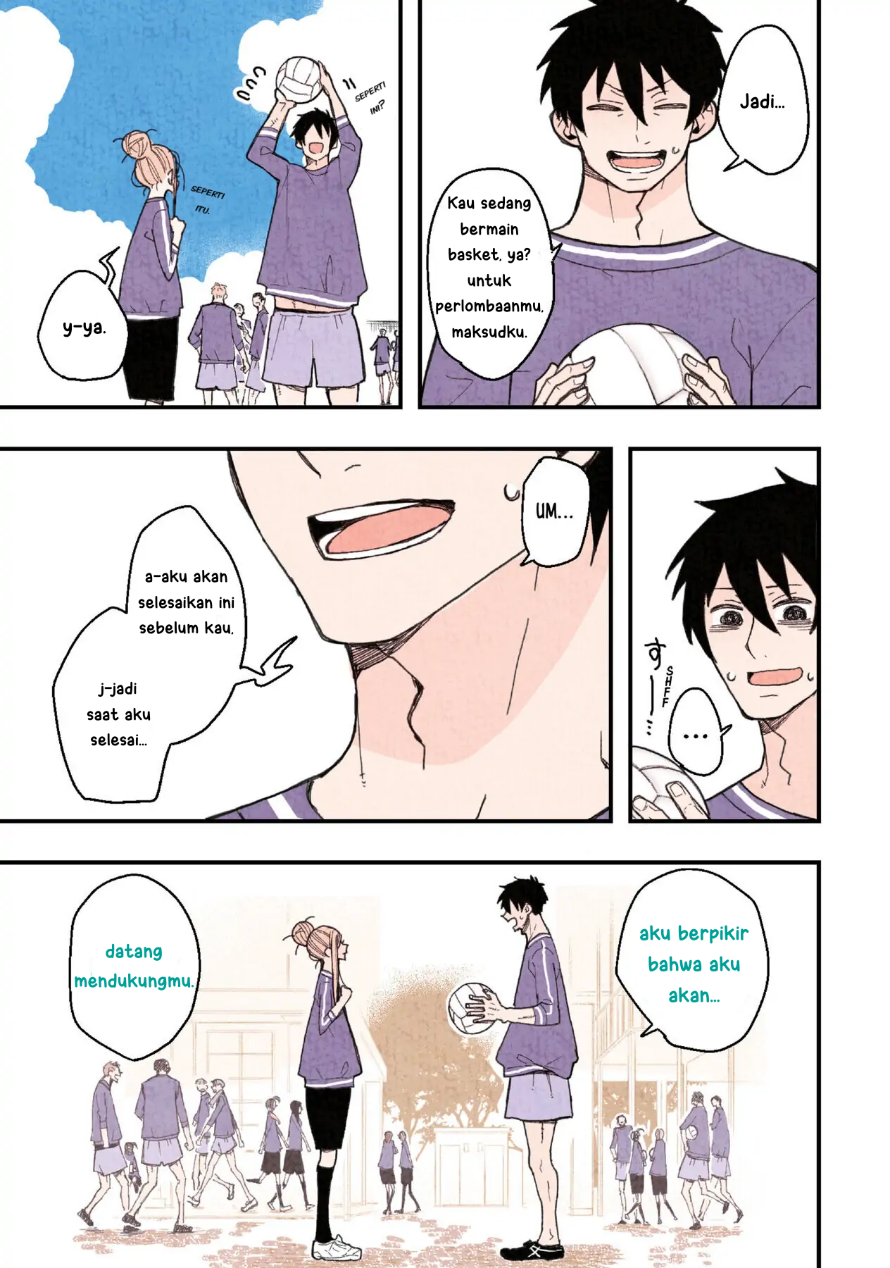 Sanpakugan-chan wa Tsutaetai. Chapter 8 - halaman 8