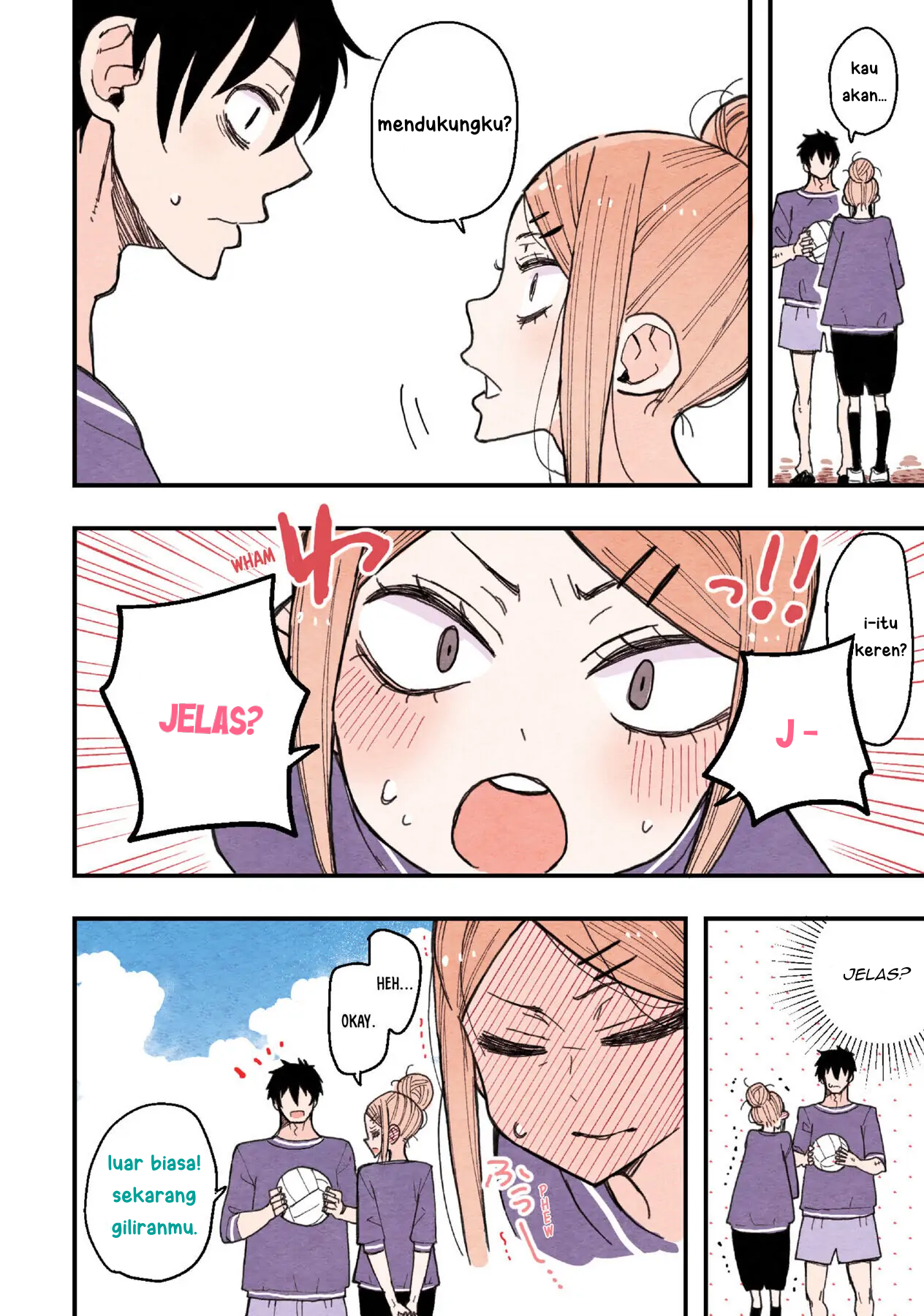 Sanpakugan-chan wa Tsutaetai. Chapter 8 - halaman 9
