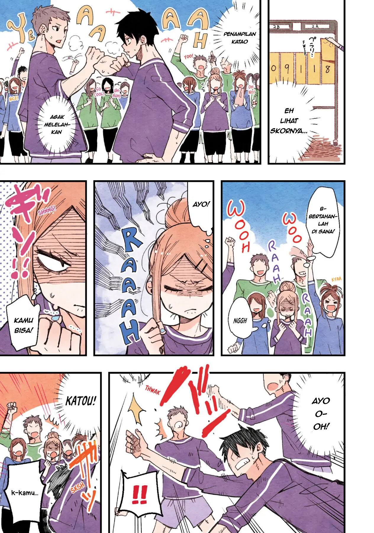 Sanpakugan-chan wa Tsutaetai. Chapter 9 - halaman 10