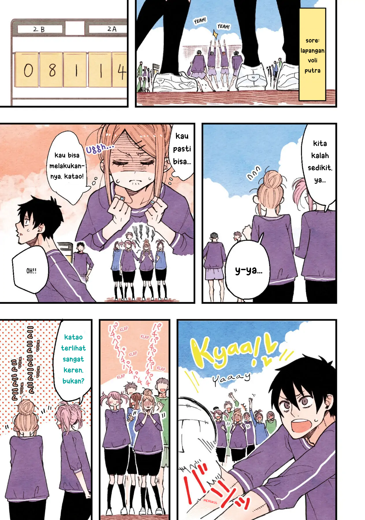 Sanpakugan-chan wa Tsutaetai. Chapter 9 - halaman 8