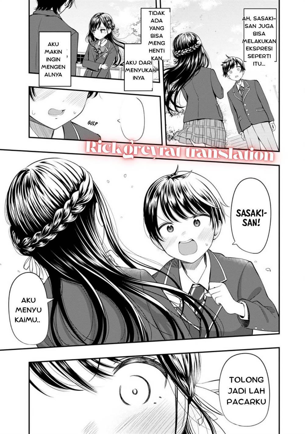 Sasaki-san wa Chotto dake Sugoi. Chapter 1 - halaman 10