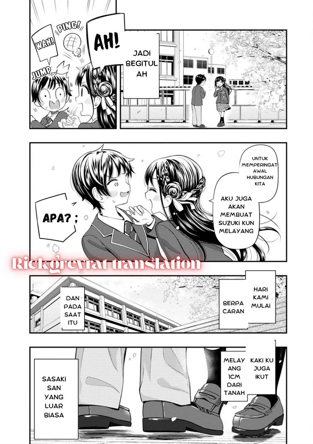 Sasaki-san wa Chotto dake Sugoi. Chapter 1 - halaman 12
