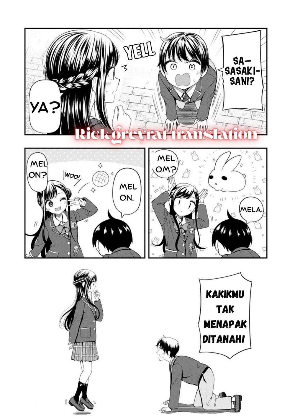 Sasaki-san wa Chotto dake Sugoi. Chapter 1 - halaman 5