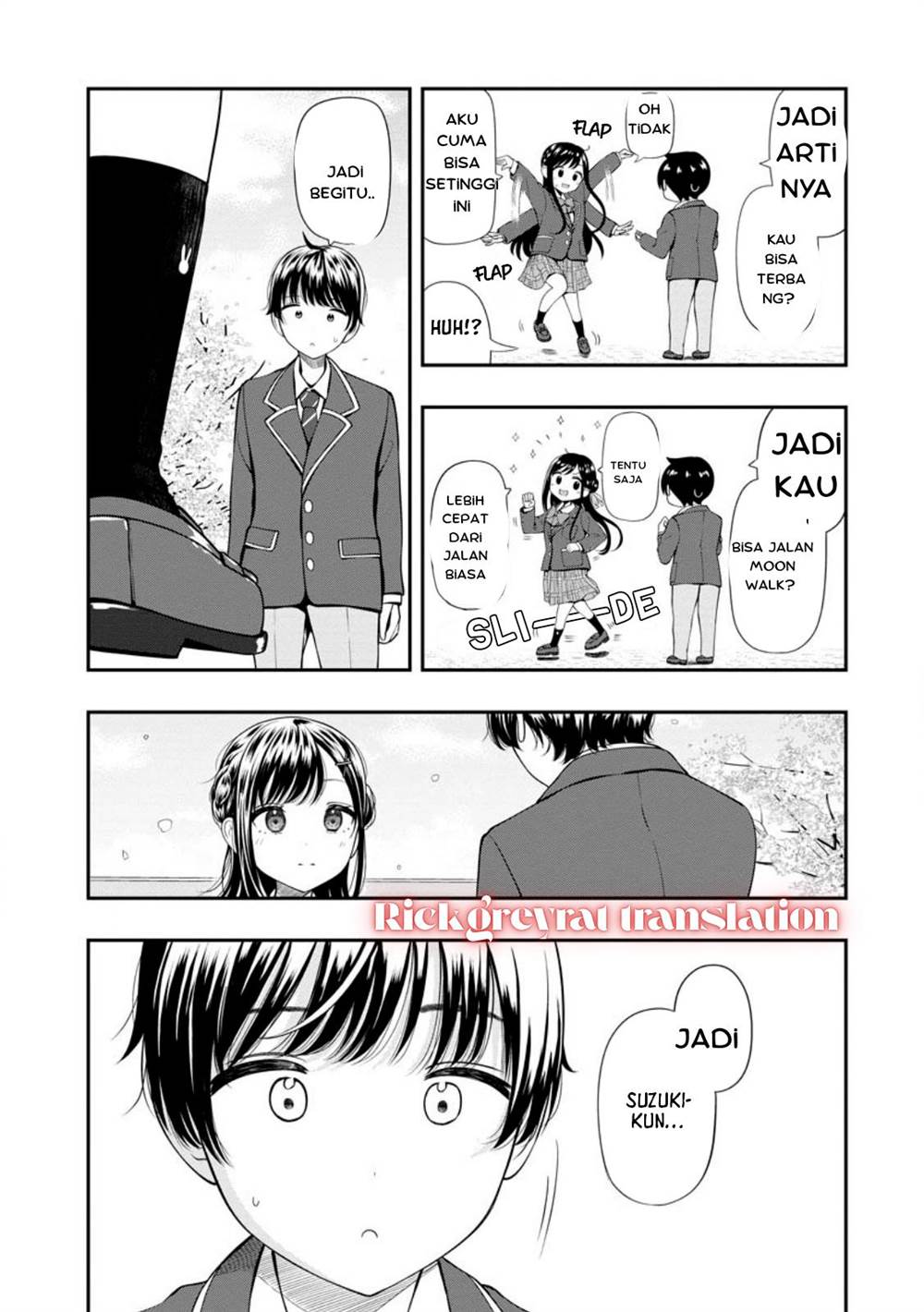 Sasaki-san wa Chotto dake Sugoi. Chapter 1 - halaman 8
