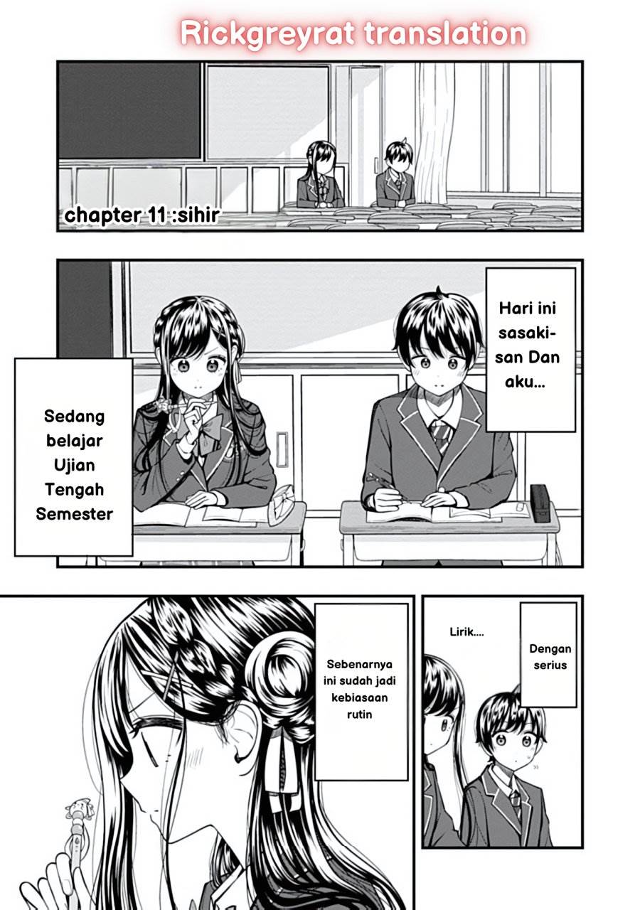 Sasaki-san wa Chotto dake Sugoi. Chapter 11 - halaman 1