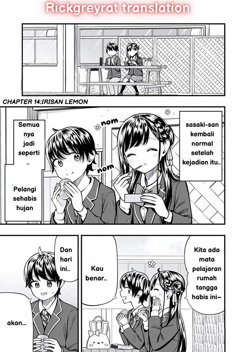 Sasaki-san wa Chotto dake Sugoi. Chapter 14 - halaman 1