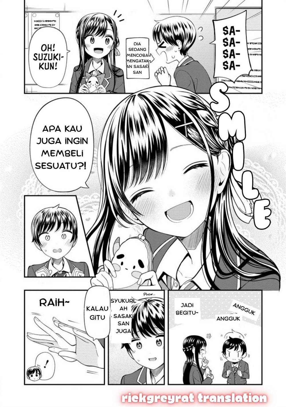 Sasaki-san wa Chotto dake Sugoi. Chapter 2 - halaman 4