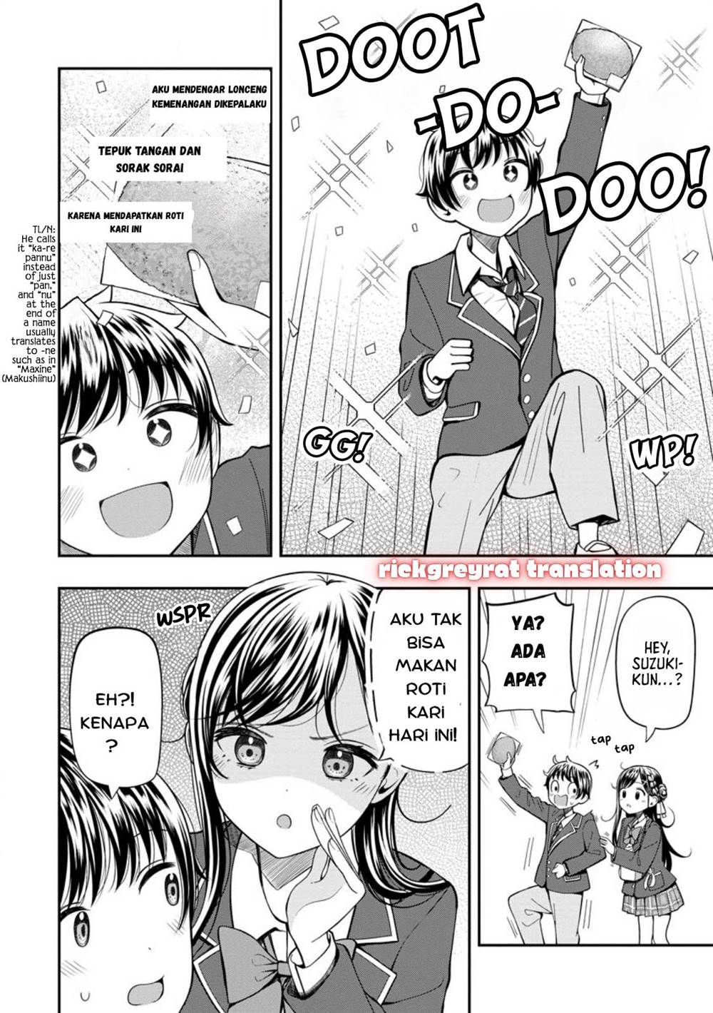 Sasaki-san wa Chotto dake Sugoi. Chapter 2 - halaman 8