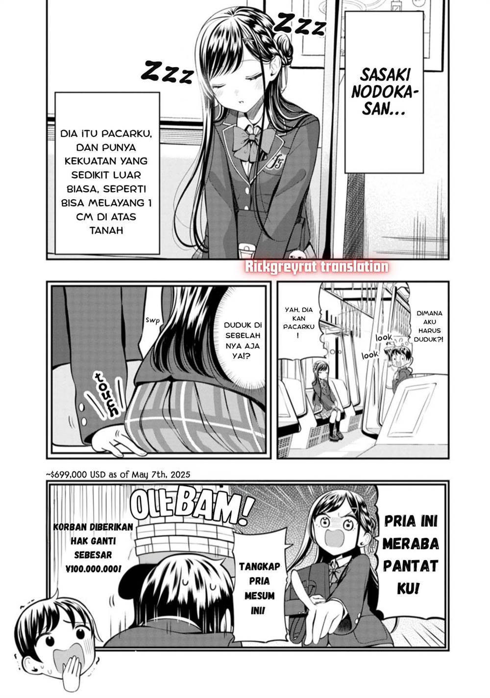 Sasaki-san wa Chotto dake Sugoi. Chapter 3 - halaman 3