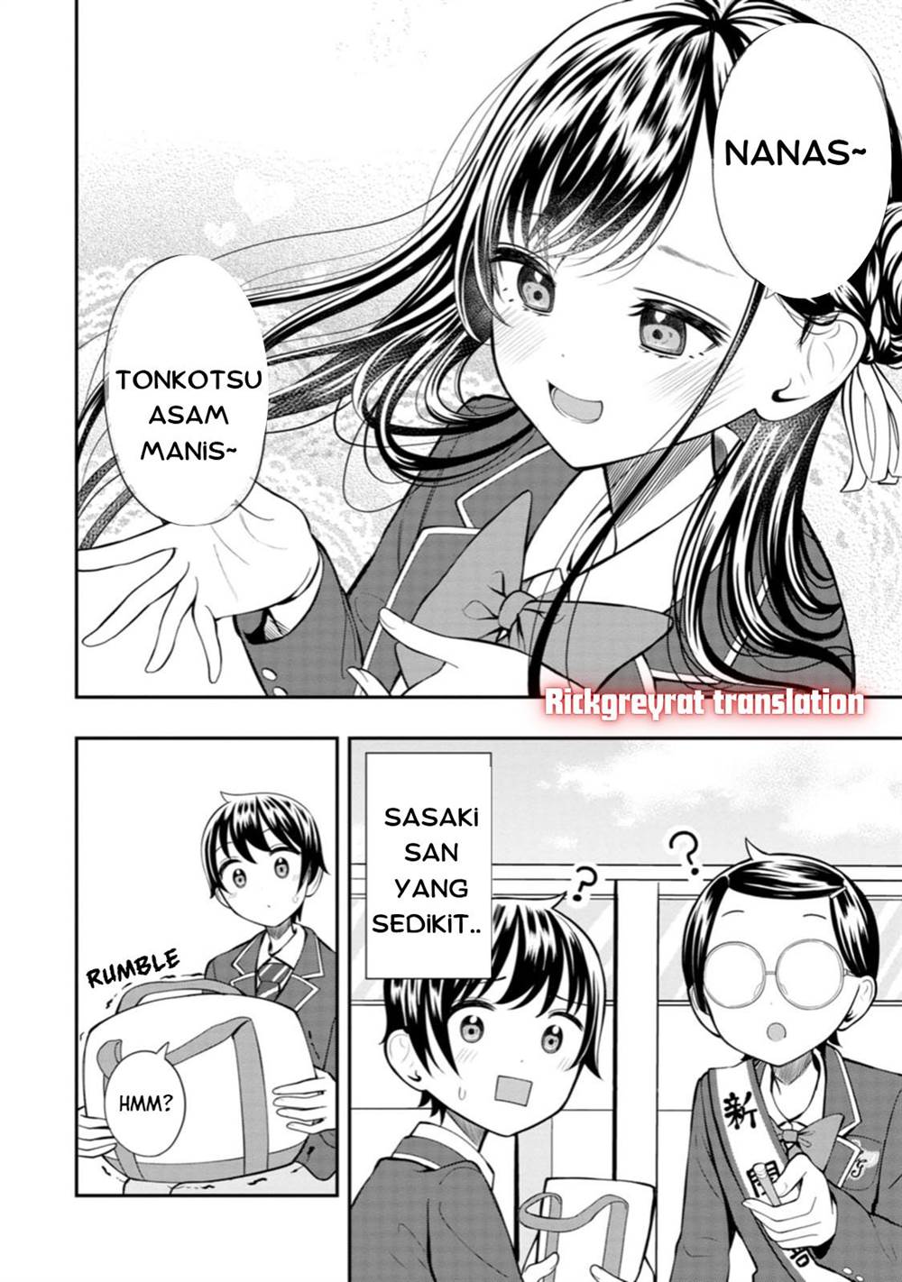 Sasaki-san wa Chotto dake Sugoi. Chapter 4 - halaman 12