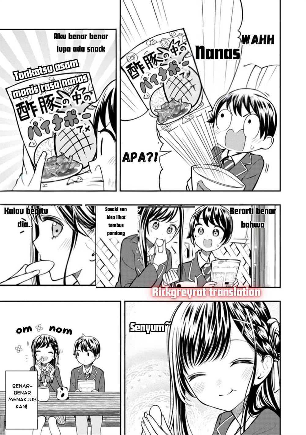 Sasaki-san wa Chotto dake Sugoi. Chapter 4 - halaman 13