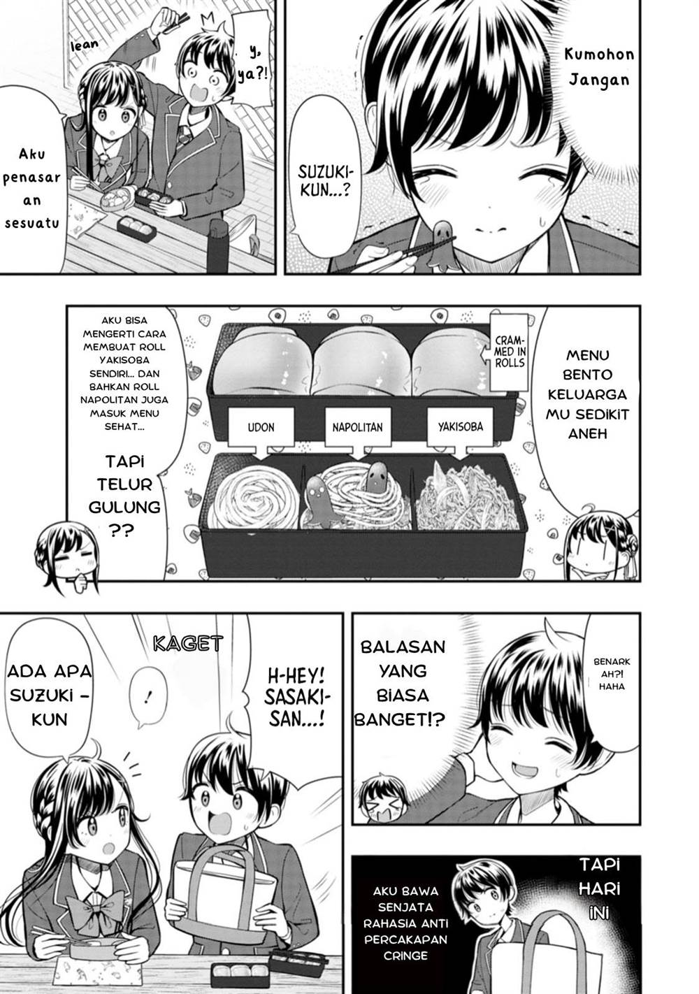 Sasaki-san wa Chotto dake Sugoi. Chapter 4 - halaman 3