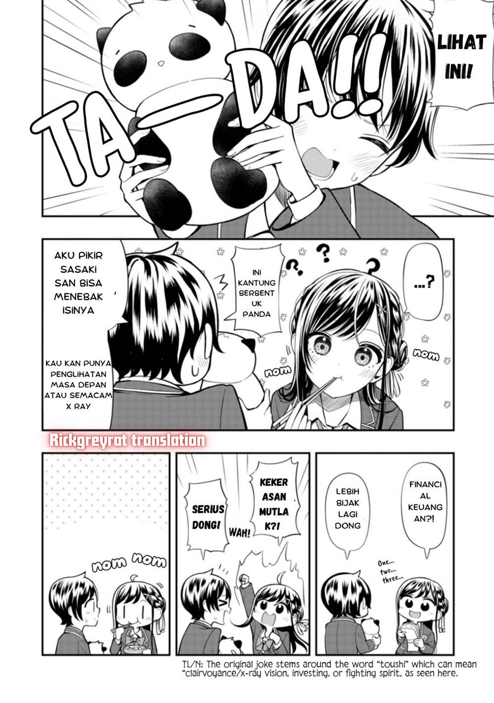 Sasaki-san wa Chotto dake Sugoi. Chapter 4 - halaman 4
