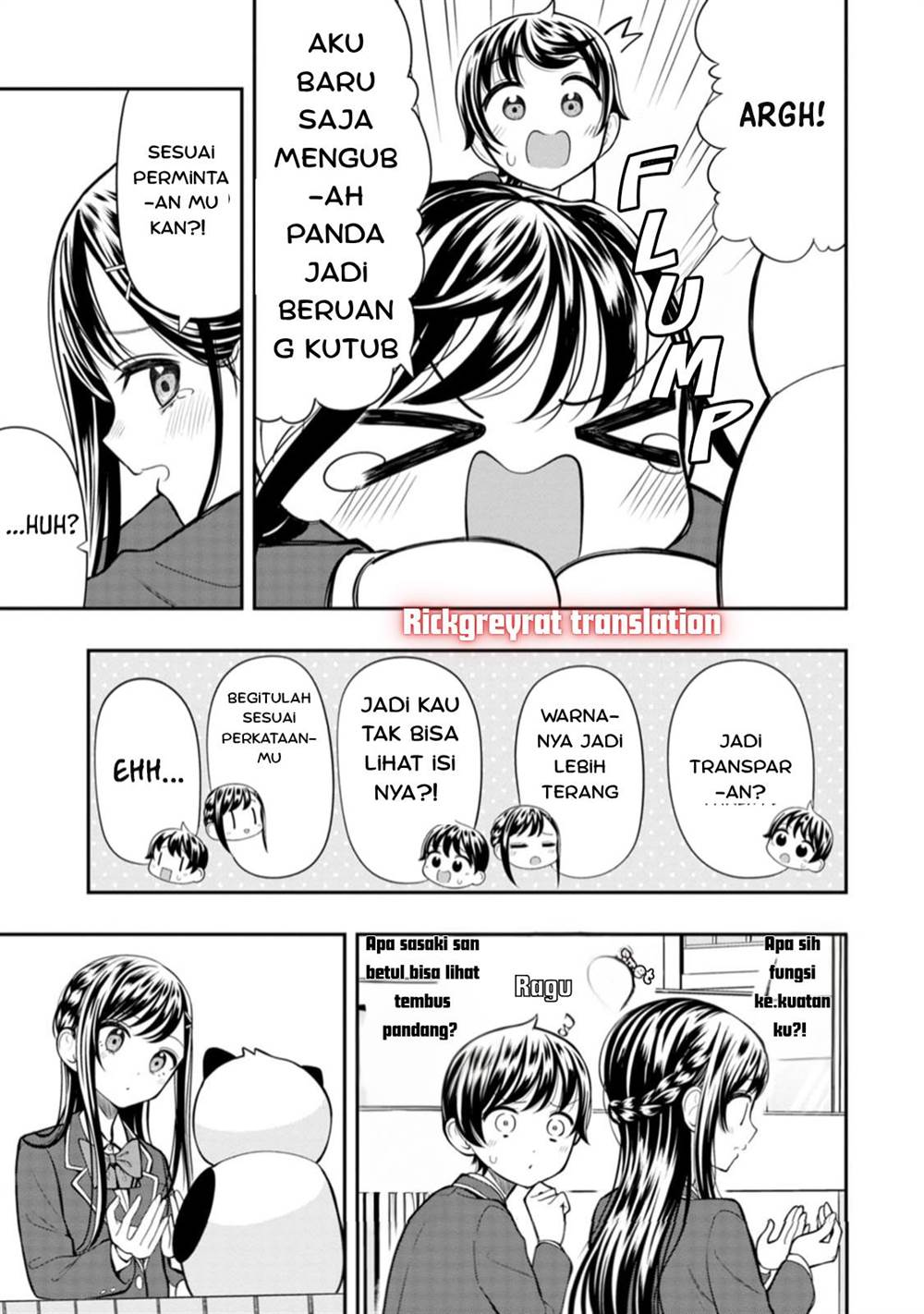 Sasaki-san wa Chotto dake Sugoi. Chapter 4 - halaman 7