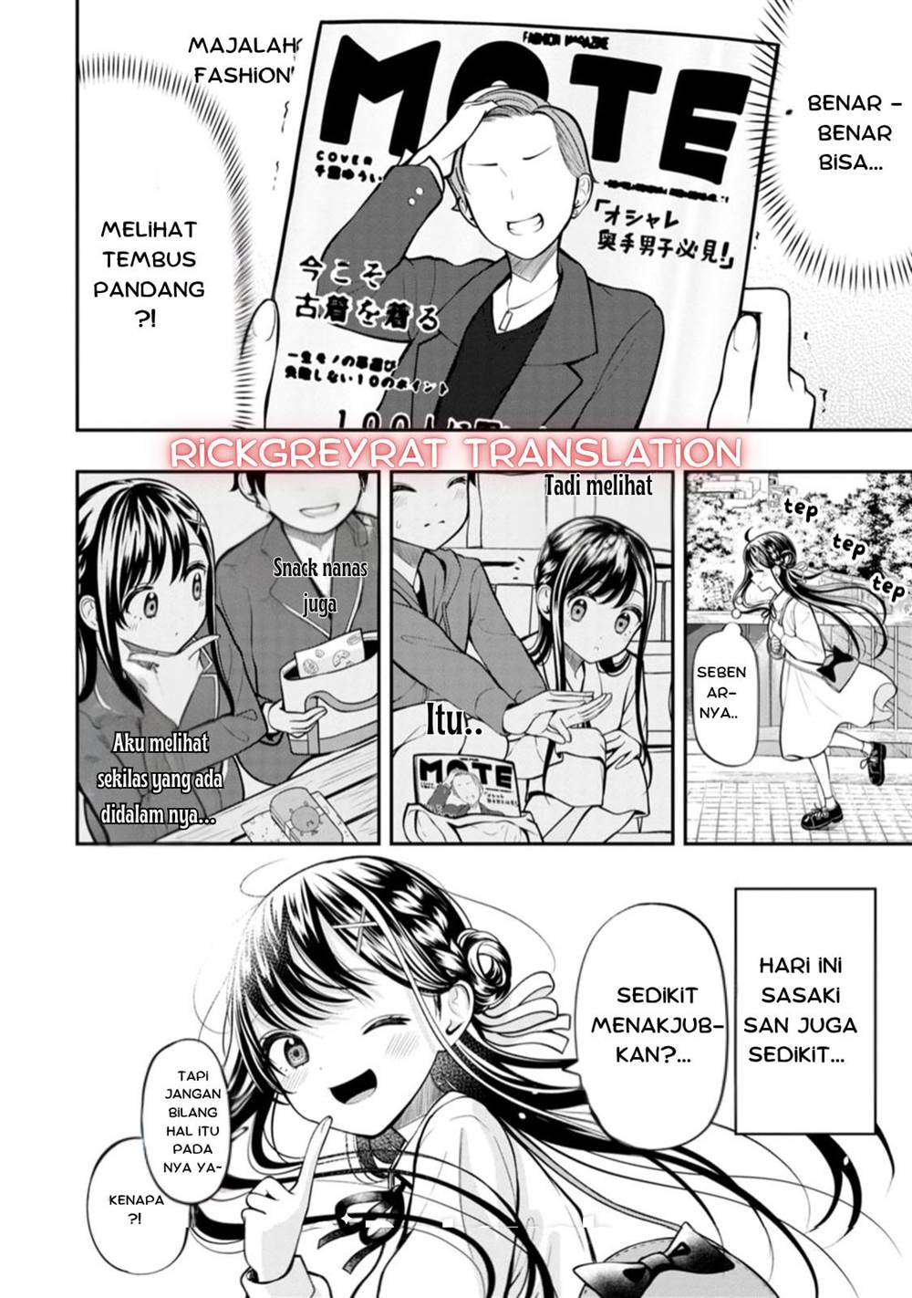 Sasaki-san wa Chotto dake Sugoi. Chapter 5 - halaman 14